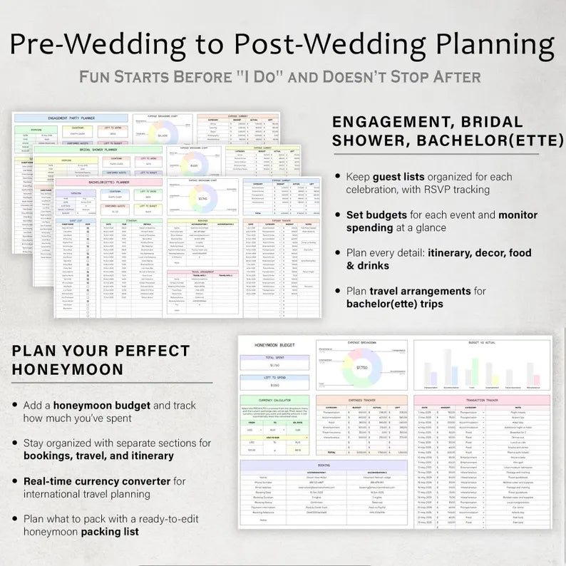 All-in-One Exclusive Digital Wedding Planner